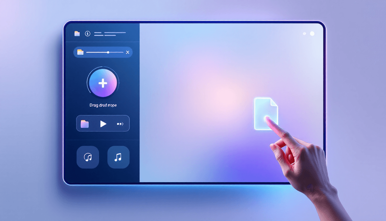 ビデオをアップロード