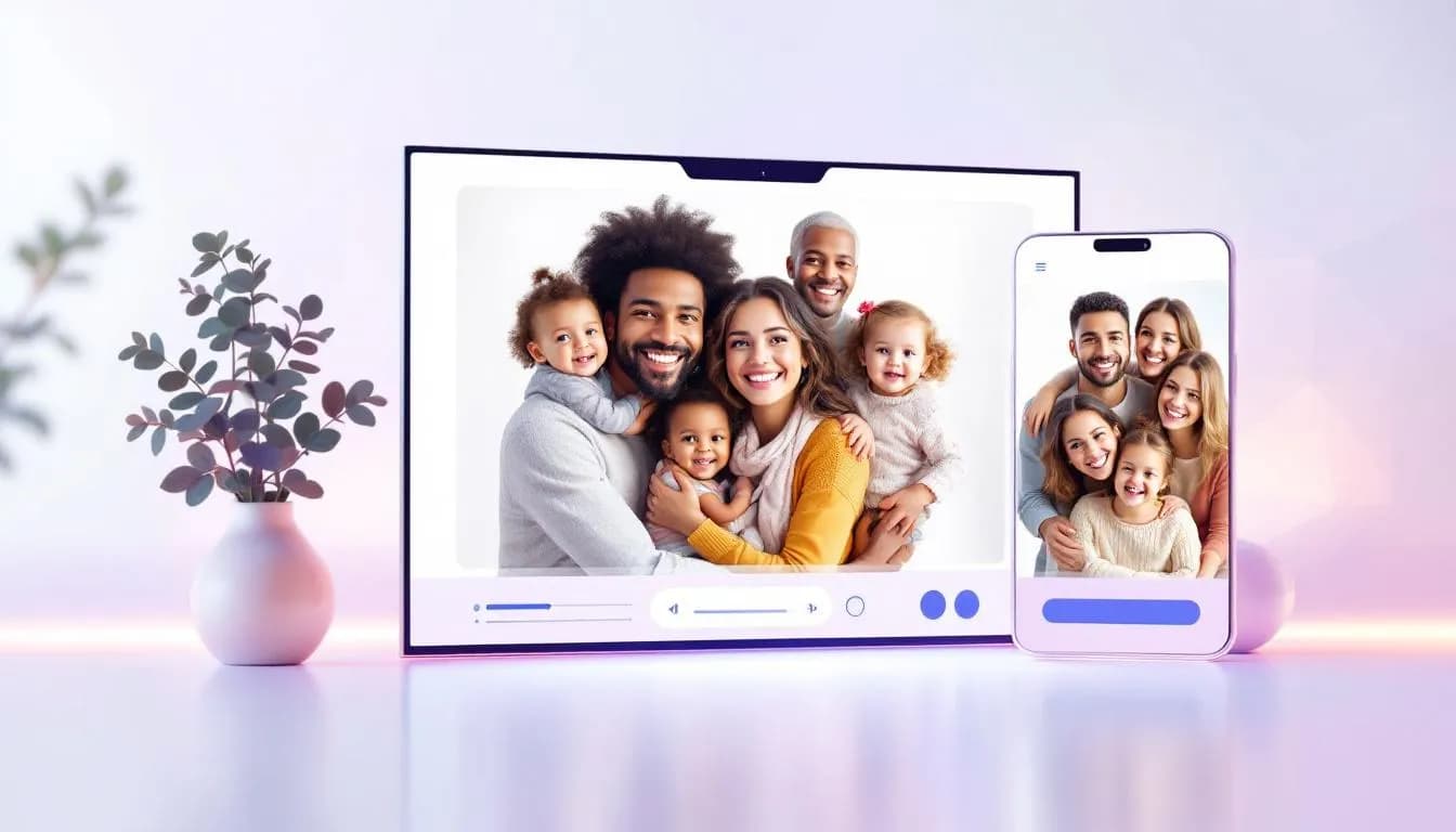 Smart Family Portrait Generator Technology