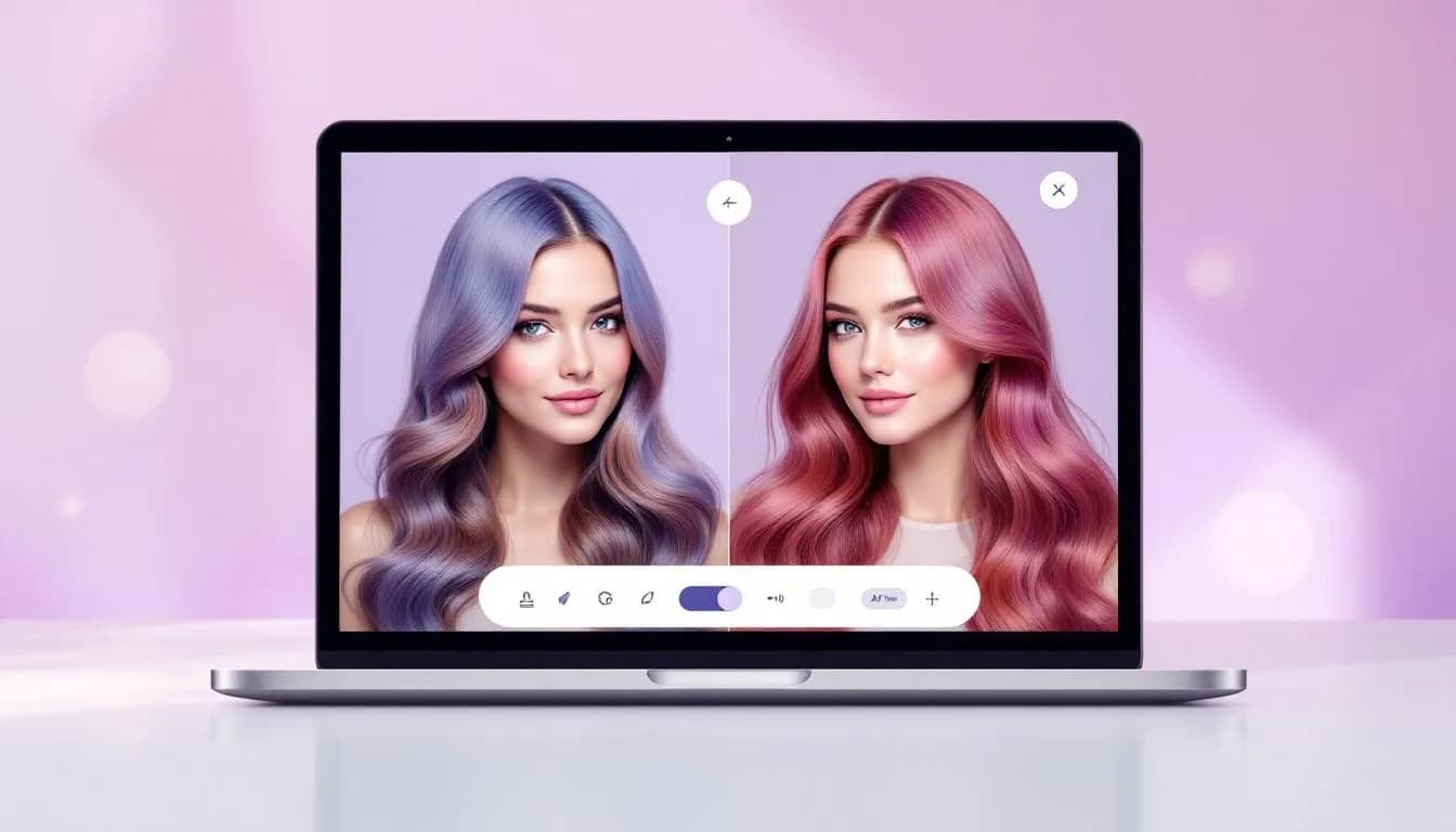 현실적인 머리 색깔 변화 — FaceSwapAI