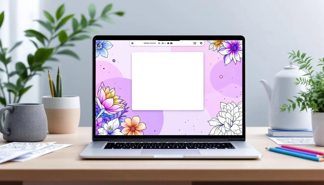 Instant Coloring Page Generator — No Waiting