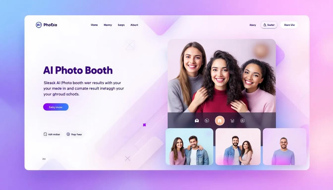 AI Photo Booth Experience