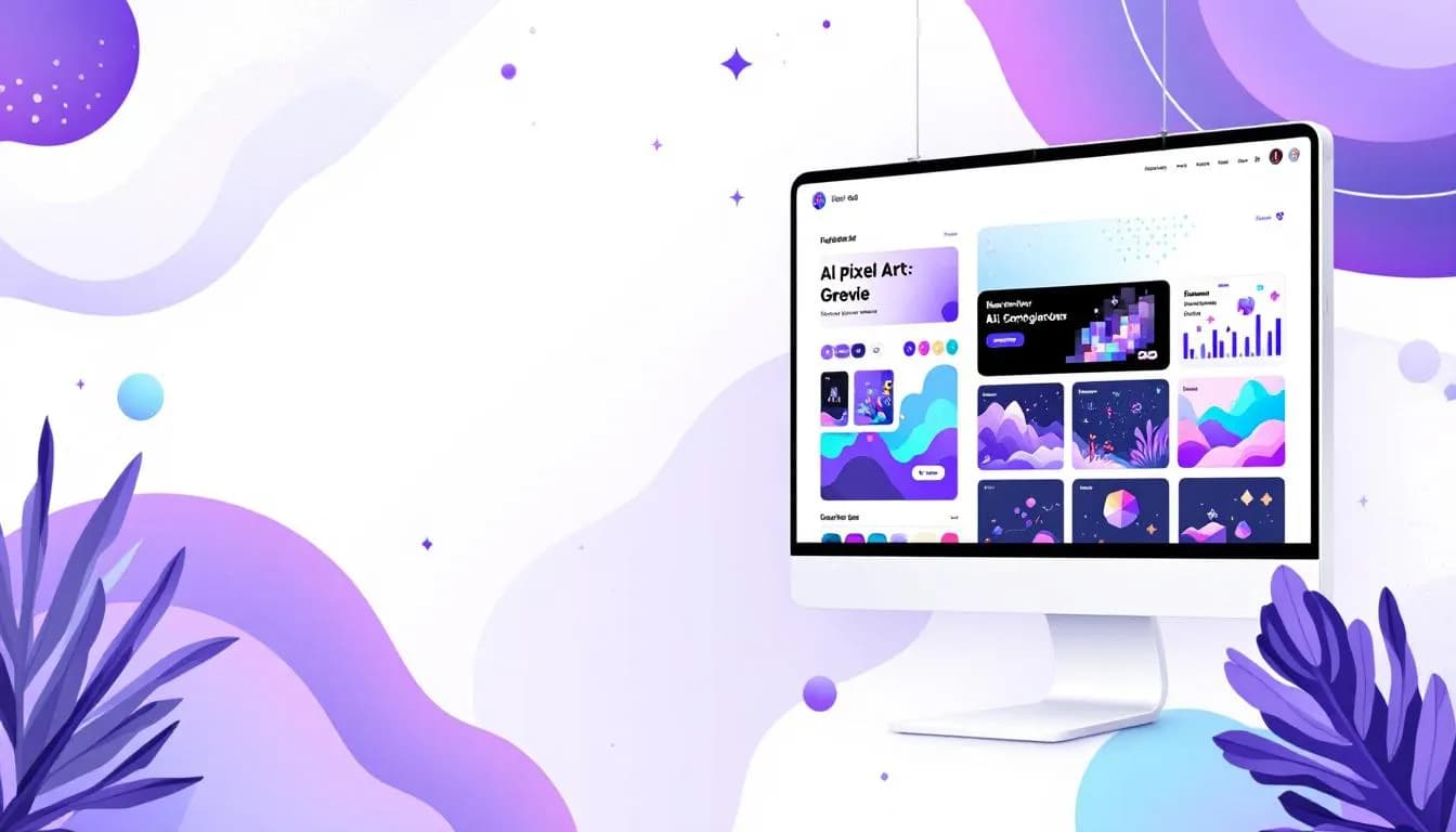 AI 픽셀 아트 생성기 ·