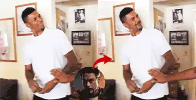 Gif Face Swap example banner showing face swap demo