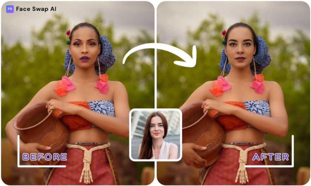 Creative use of FaceSwapAI’s face swap app